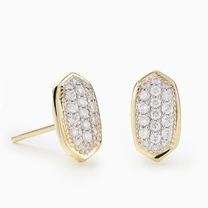 $255 OFF! Kendra Scott Amelee pave diamond studs